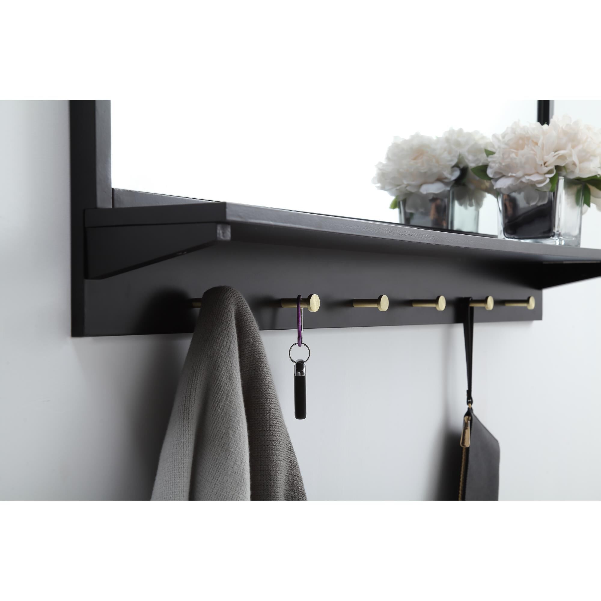 Shown in Black finish