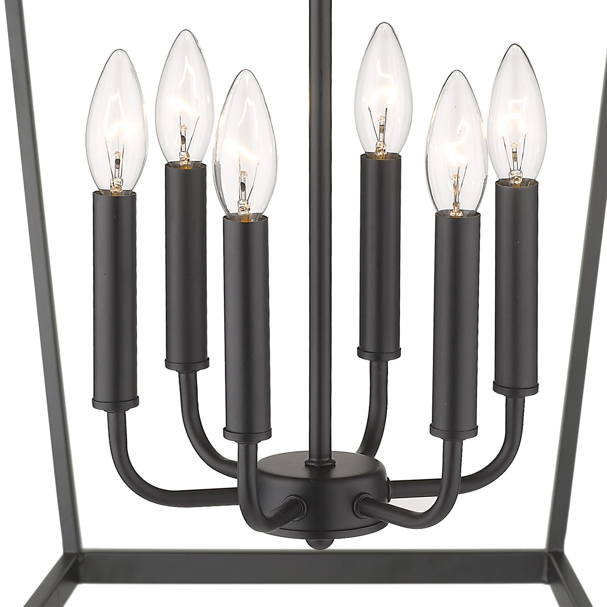 Shown in Matte Black finish and -- glass and -- shade