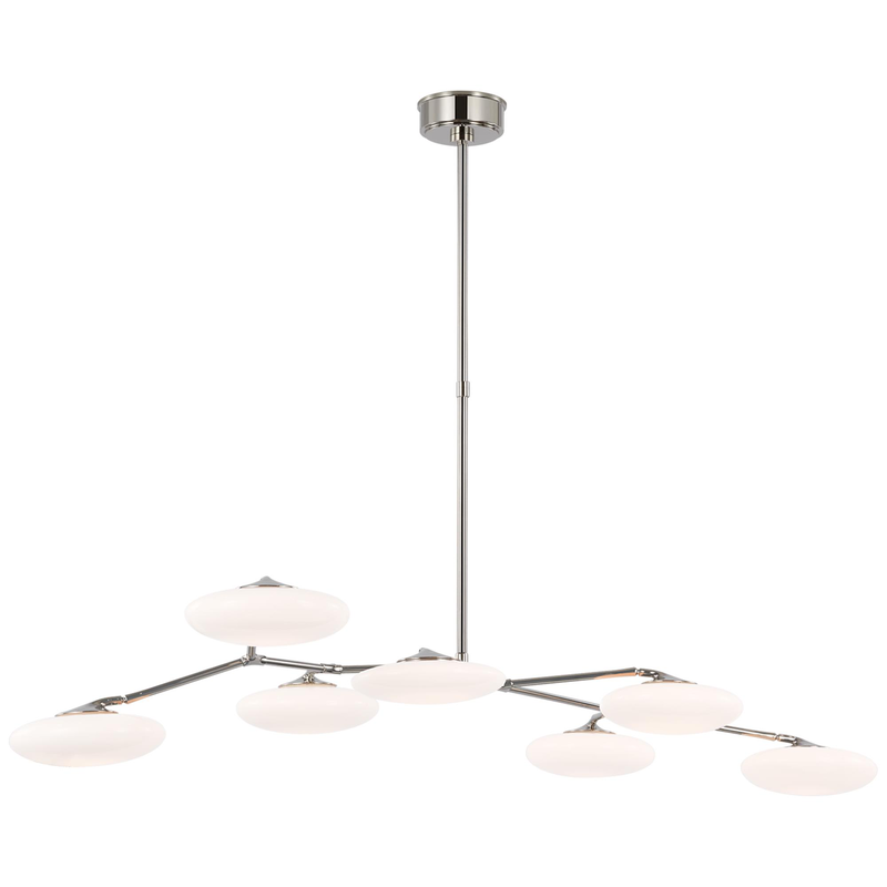 Champalimaud Brindille 61 Inch 3 Light LED Linear Suspension Light by Visual Comfort Signature Collection