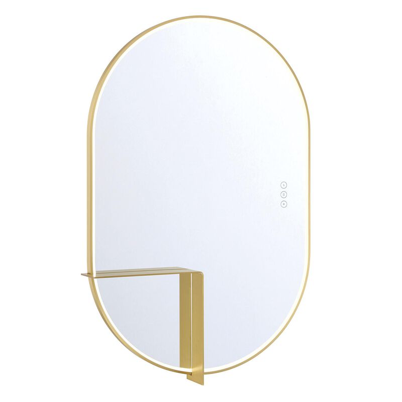 Linden 24 Inch LED Lighted Mirror by Eurofase Lighting
