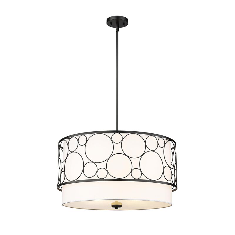 Kendall 24 Inch 4 Light Chandelier by Z-Lite