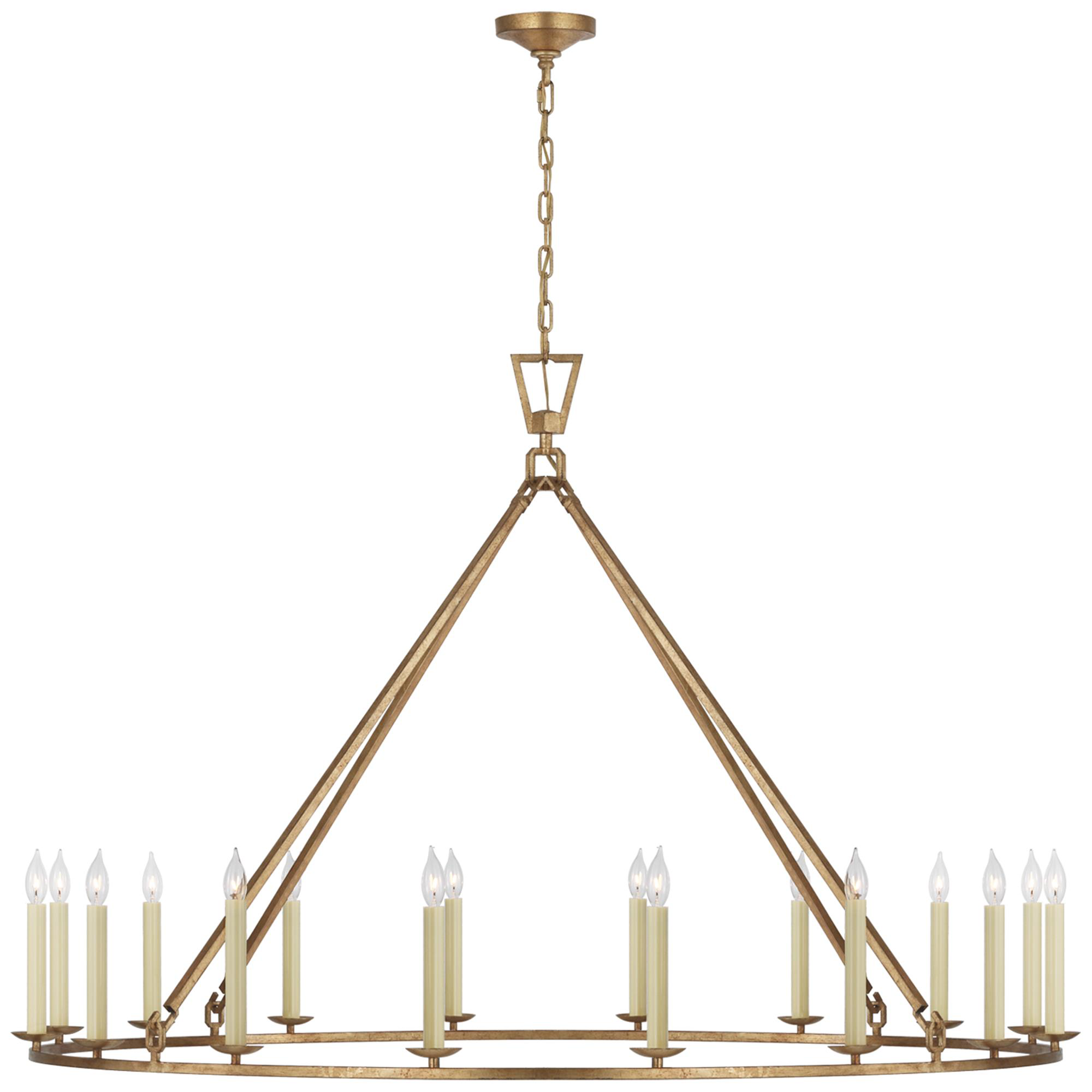 Shown in Gilded Iron finish