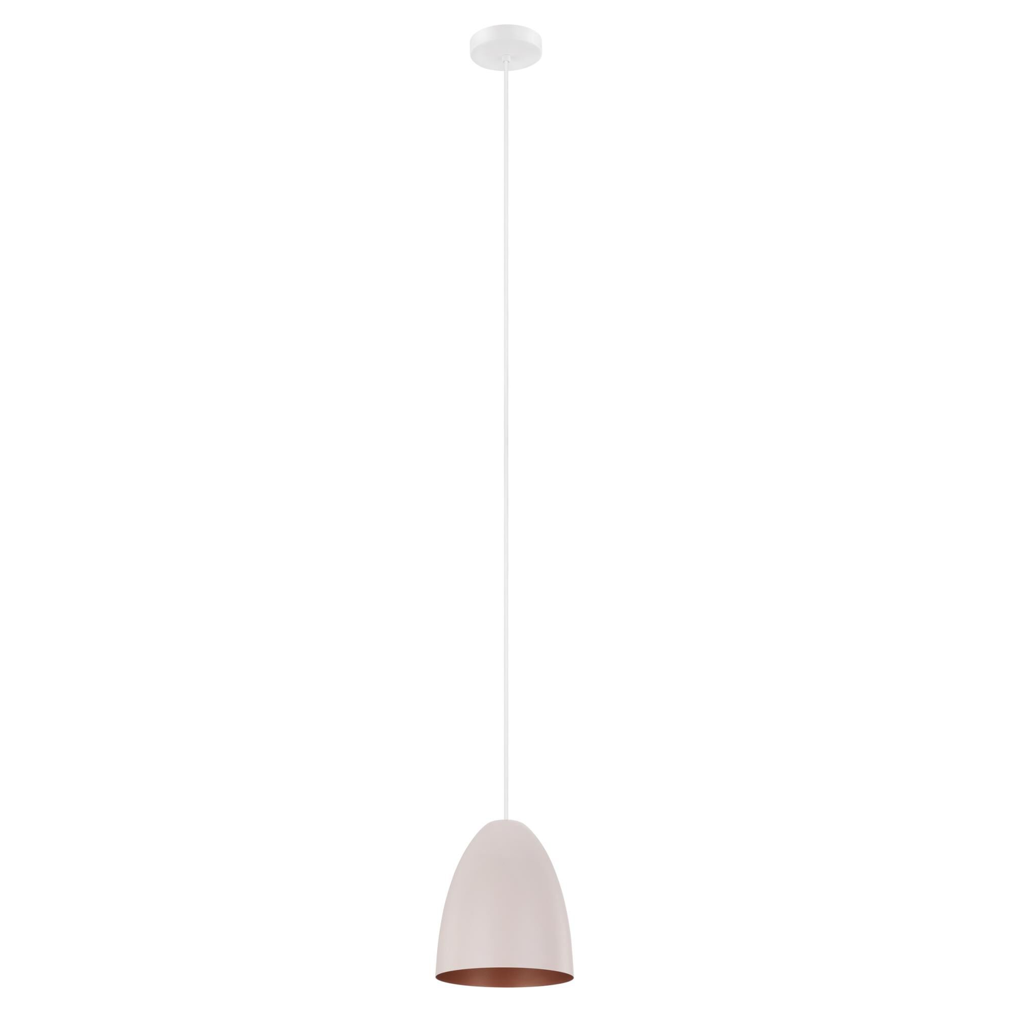 Shown in Pastel Apricot  Copper finish and Dome glass and Dome Pastel Apricot  Copper Metal shade