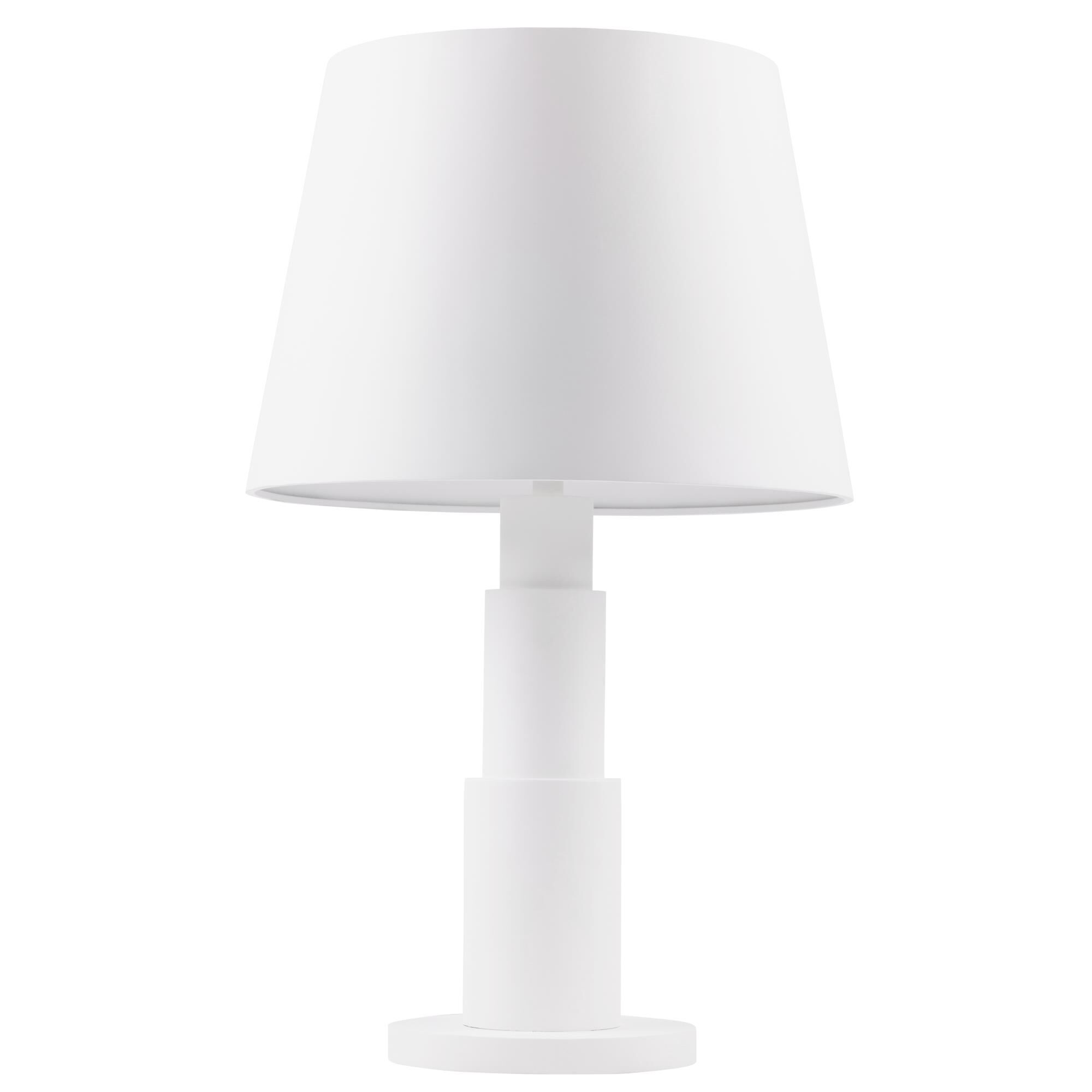 Shown in Matte White finish and Matte White shade