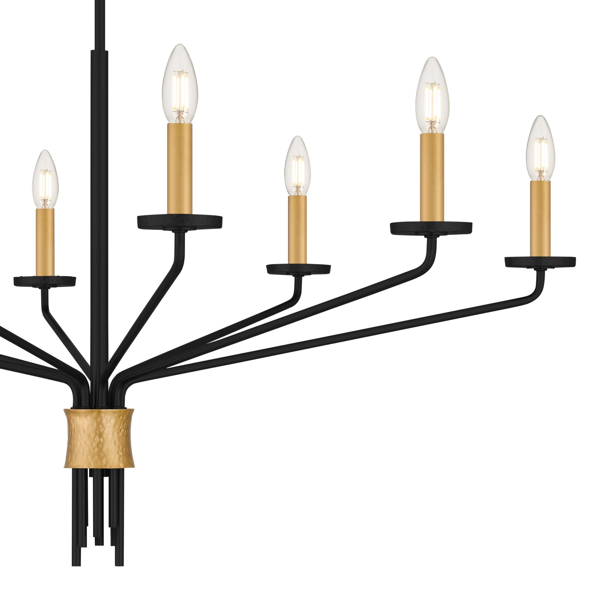 Alexander 40 Inch Chandelier by Quoizel