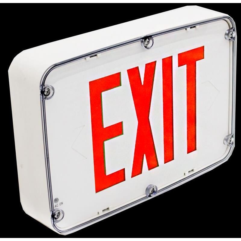 10 Inch 14 Inch 3 Watt Emergency & Exit Sign Lights LED,