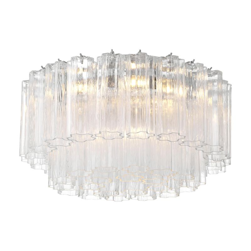 Addis 22 Inch 7 Light Semi Flush Mount by Crystorama