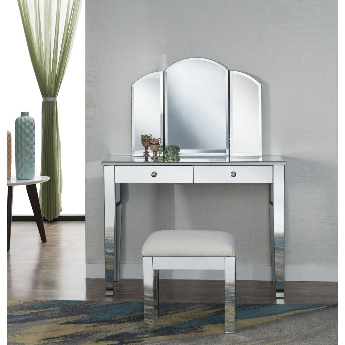 Contempo Desk by Elegant Decor