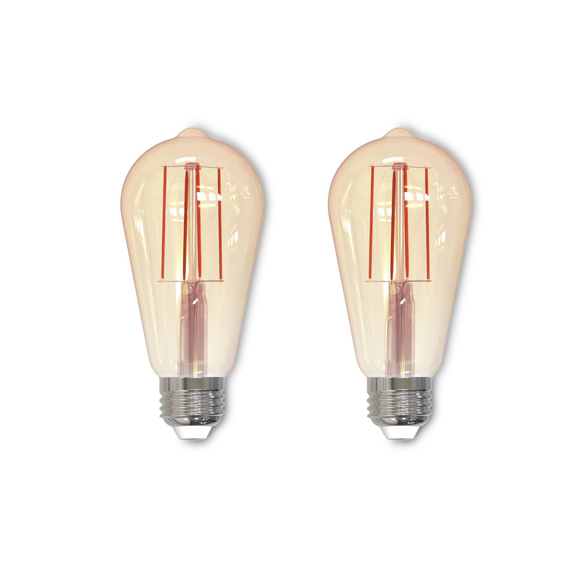 Dimmable 3 Watt 2100K ST18 LED Light Bulb,