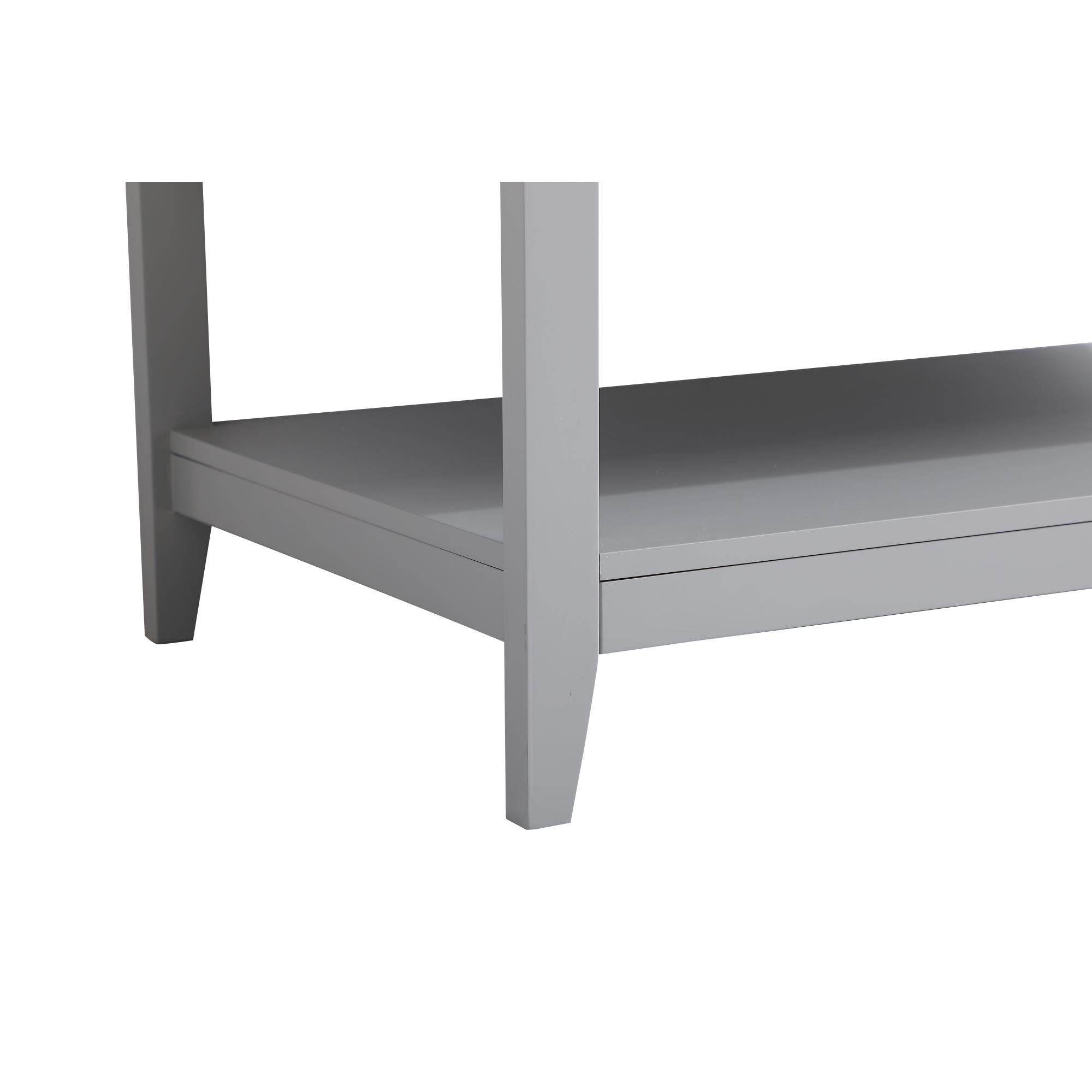 Shown in Grey finish