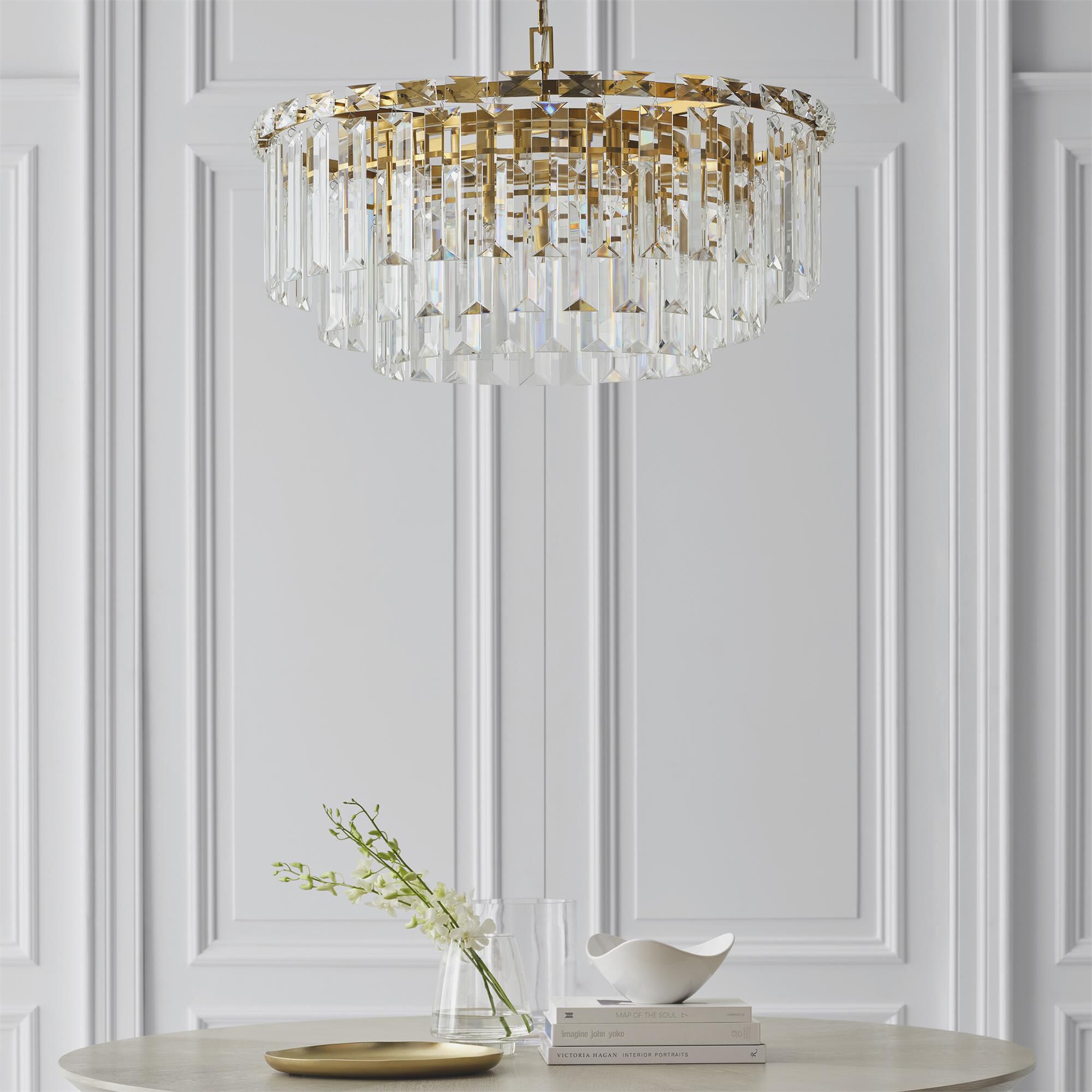 Chapman & Myers Arden 33 Inch Chandelier,