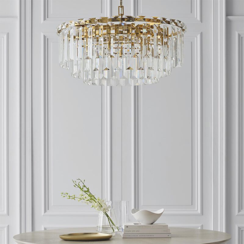 Chapman & Myers Arden 33 Inch Chandelier by Visual Comfort Studio