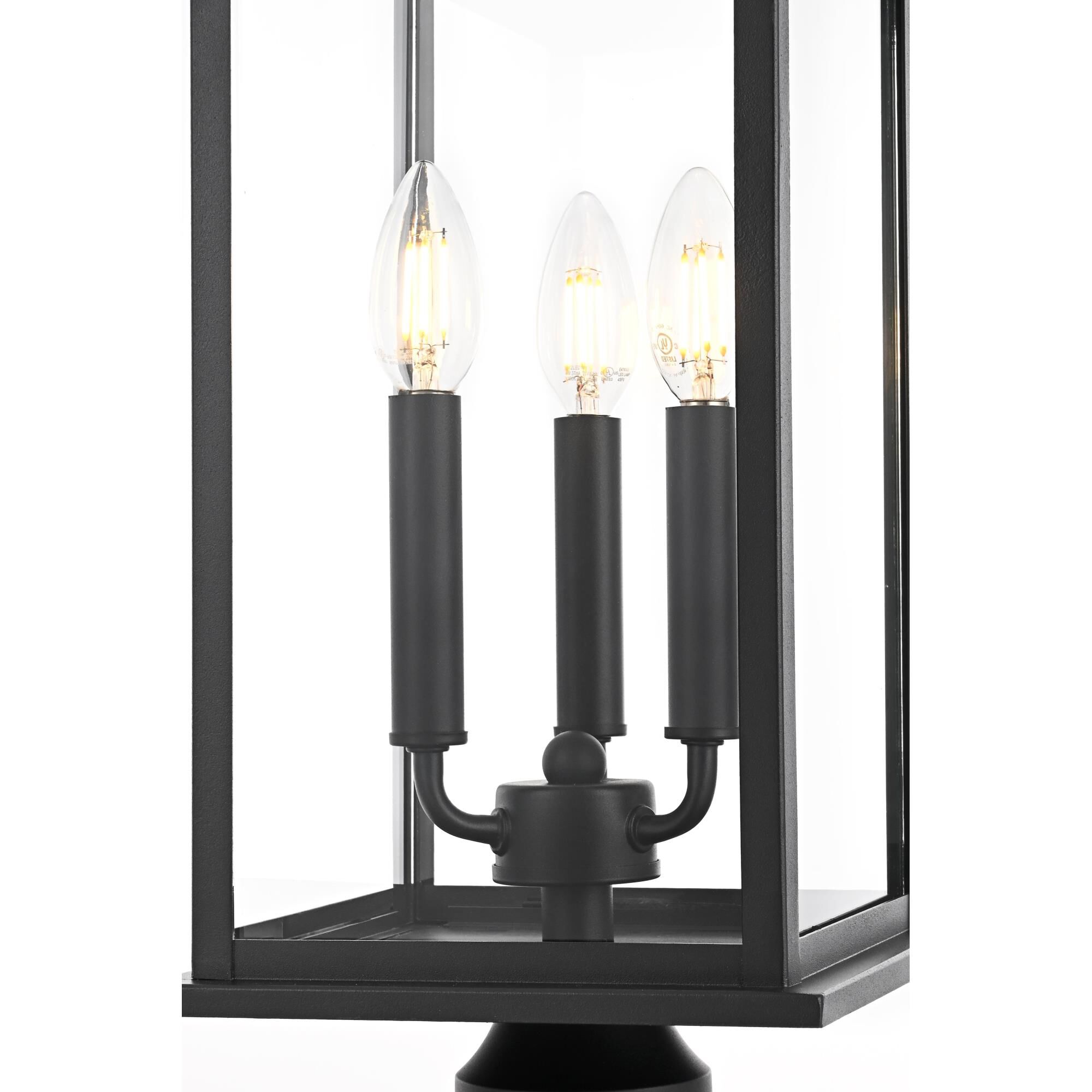 Shepard 24 Inch Outdoor Post Lamp by Elegant Lighting