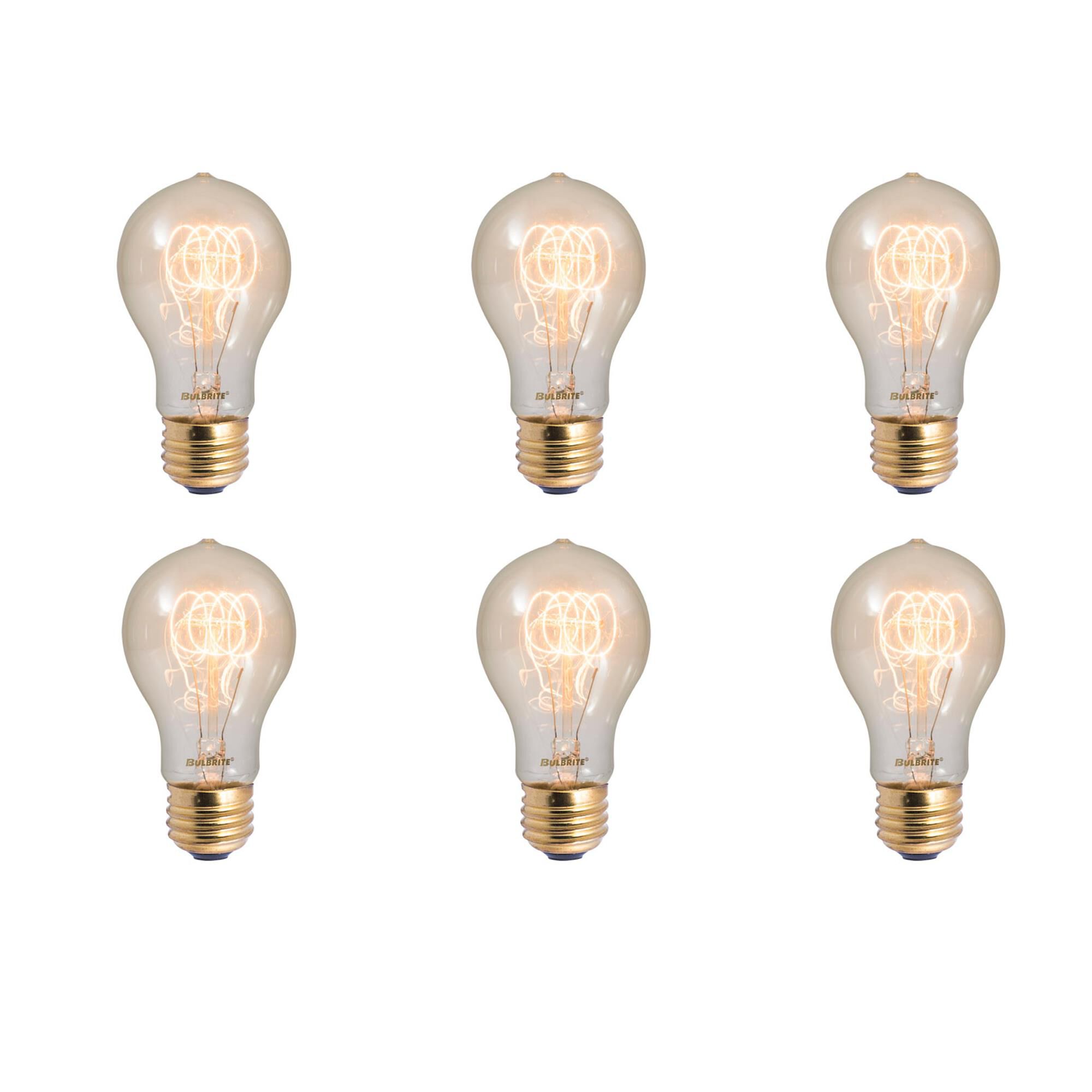 Dimmable 40 Watt 2200K A19 Incandescent Light Bulb,