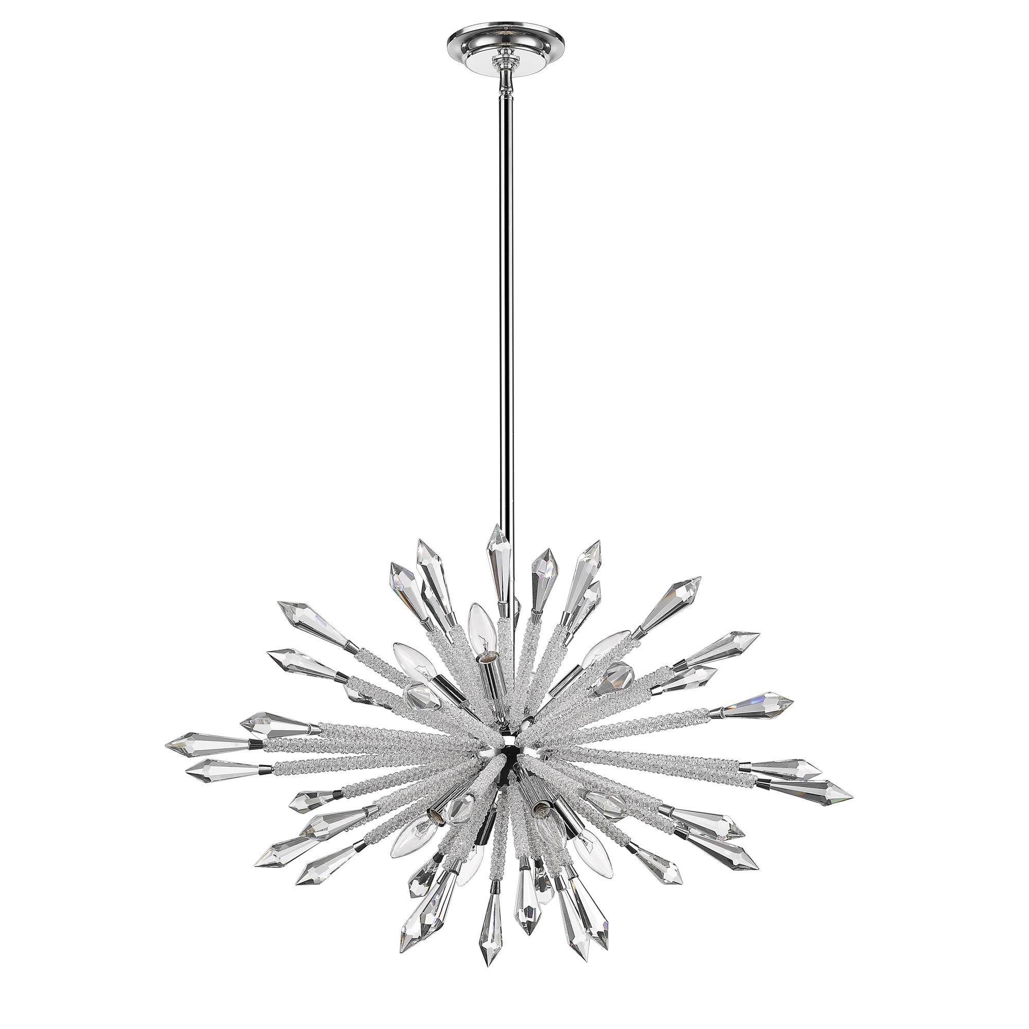 Soleia 31 Inch 8 Light Chandelier by Z-Lite