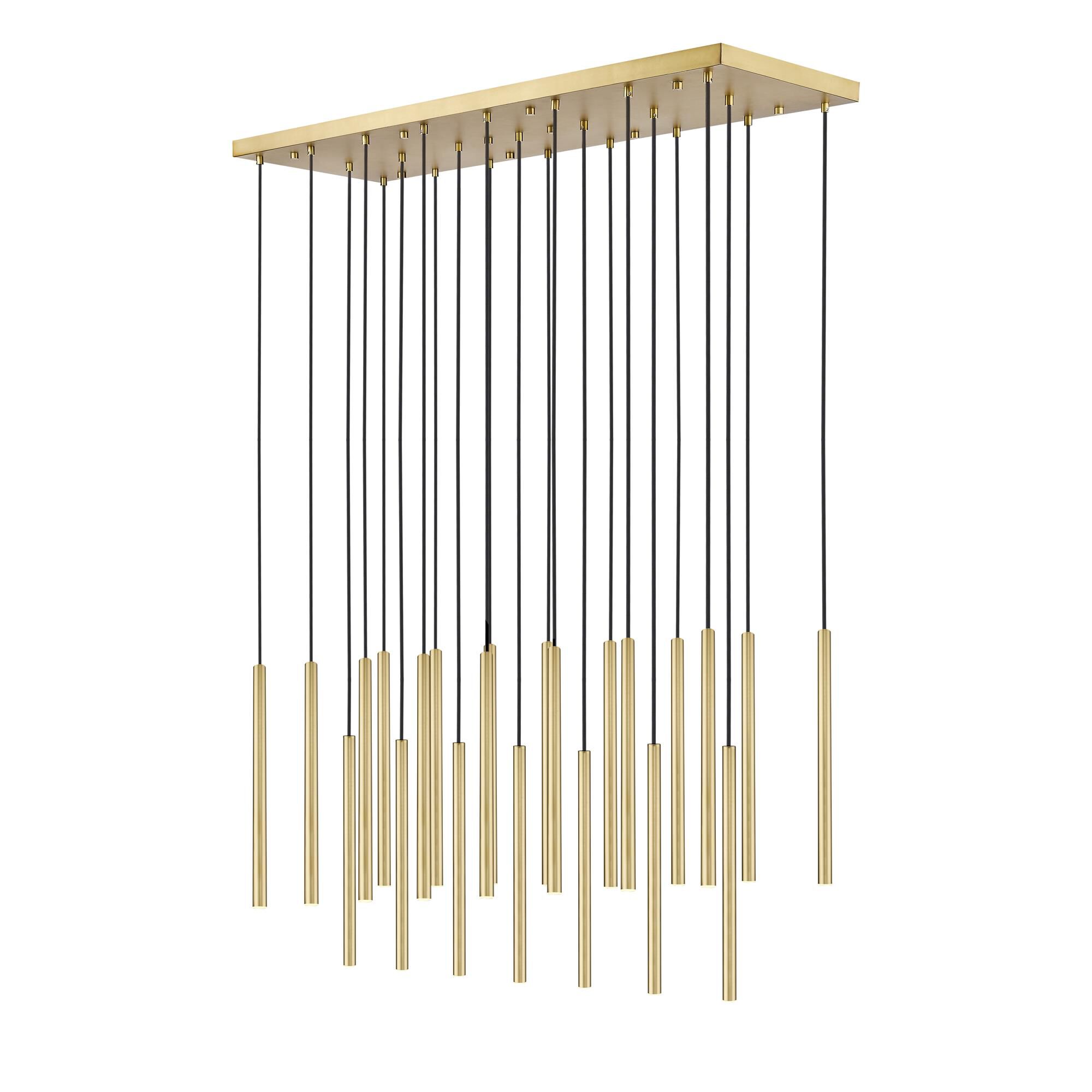 Shown in Modern Gold finish and Modern Gold glass and Modern Gold shade