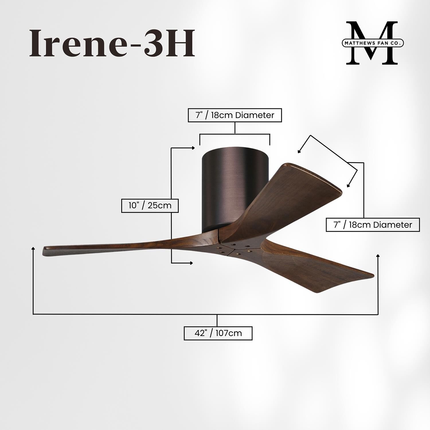 Shown in Brushed Bronze finish