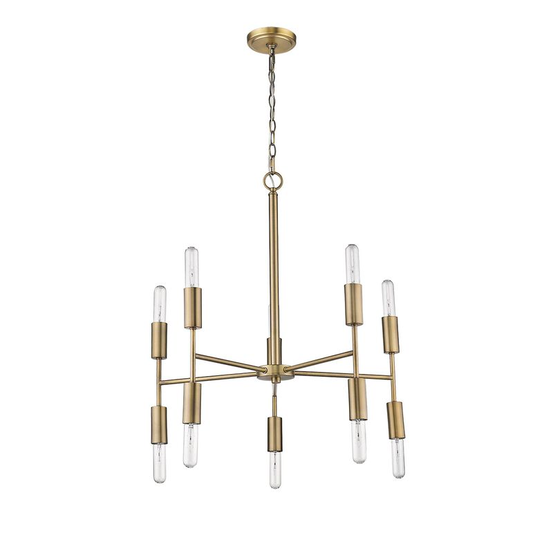 Perret 26 Inch 10 Light Chandelier by Trend Lighting