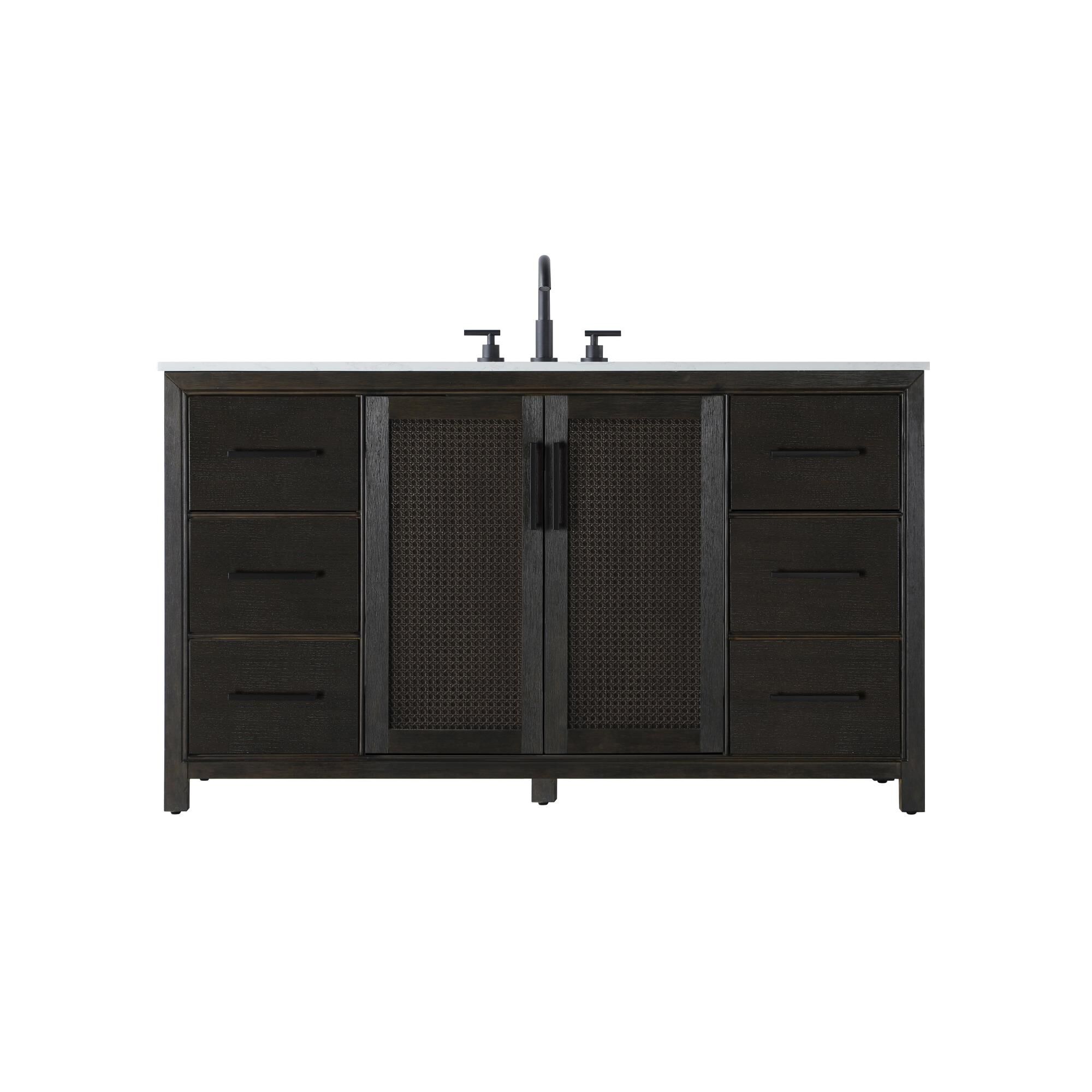 Alina 60 Inch Bath Vanity by Elegant Dcor