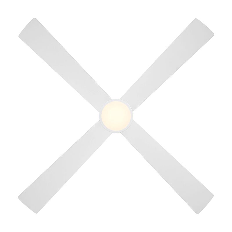 Falco 54 Inch Flush Mount Fan with Light Kit by Minka Aire