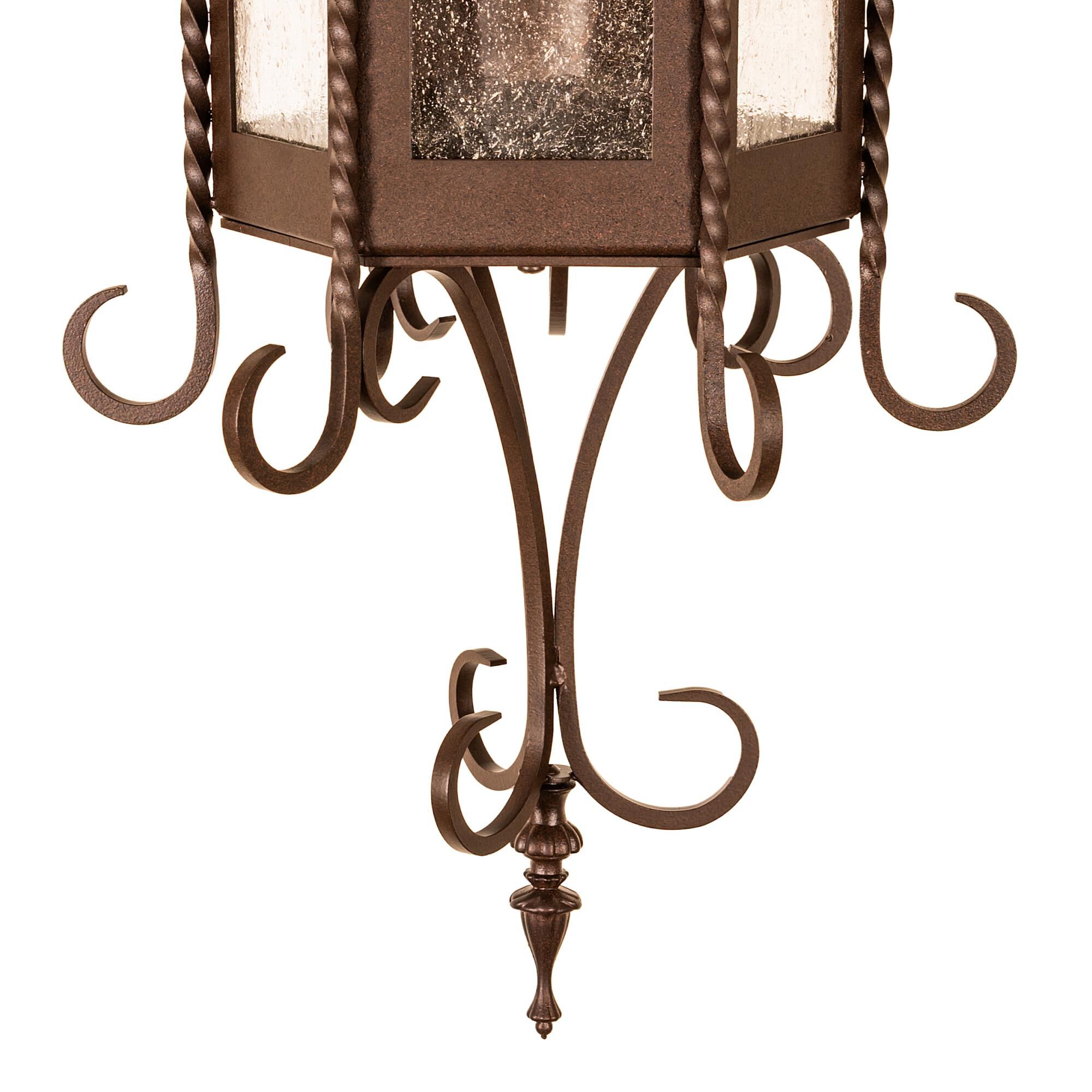 Old London 36 Inch Tall 3 Light Outdoor Wall Light by Meyda Lighting