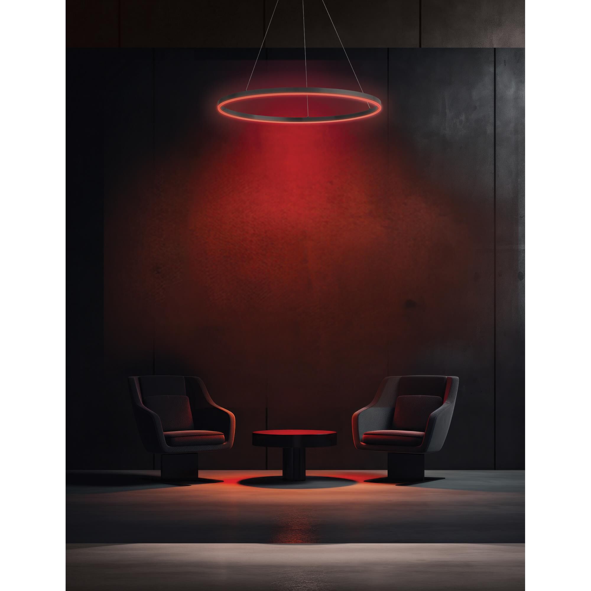 Circulo 32 Inch Chandelier by Dainolite