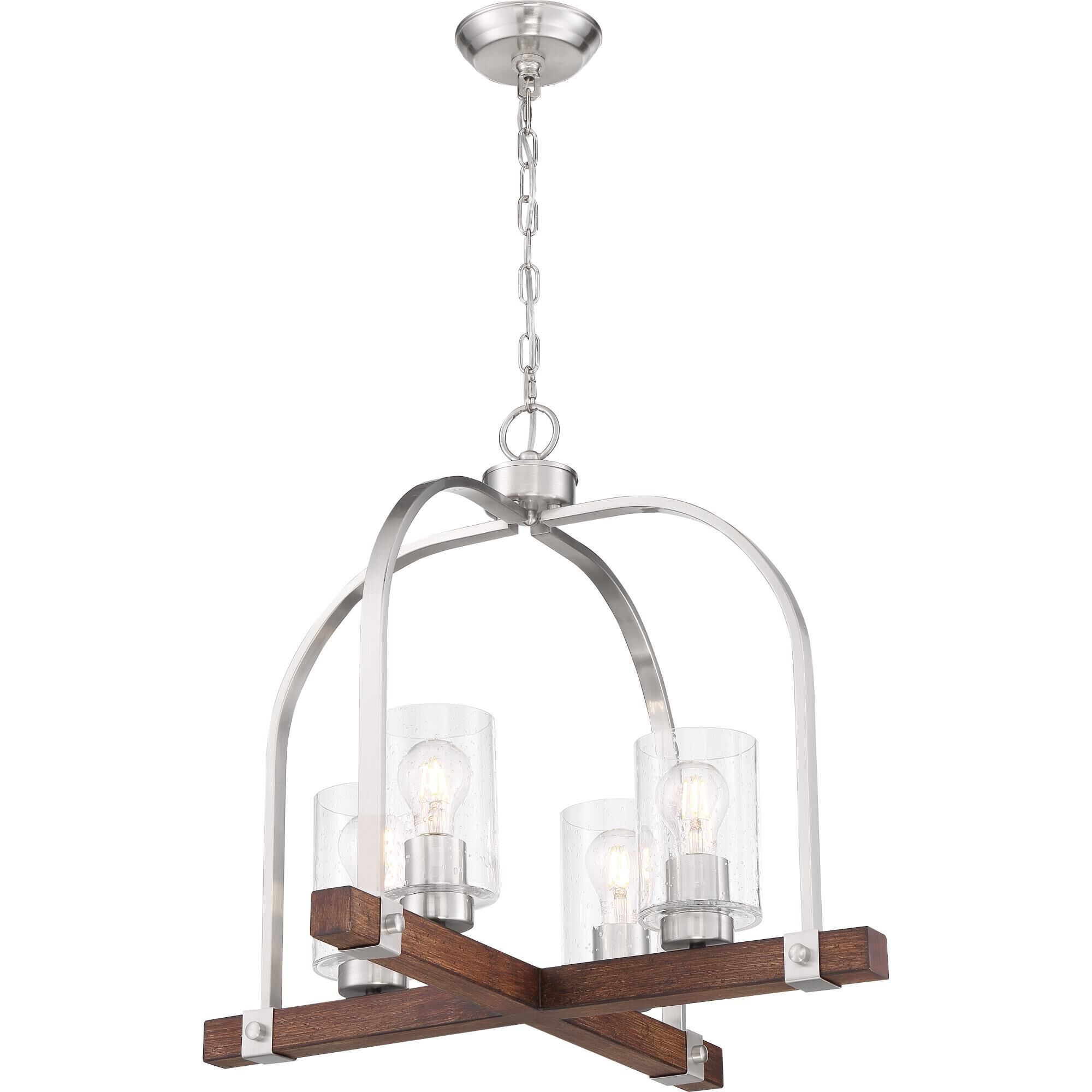 Arabel 24 Inch 4 Light Chandelier by Nuvo Lighting