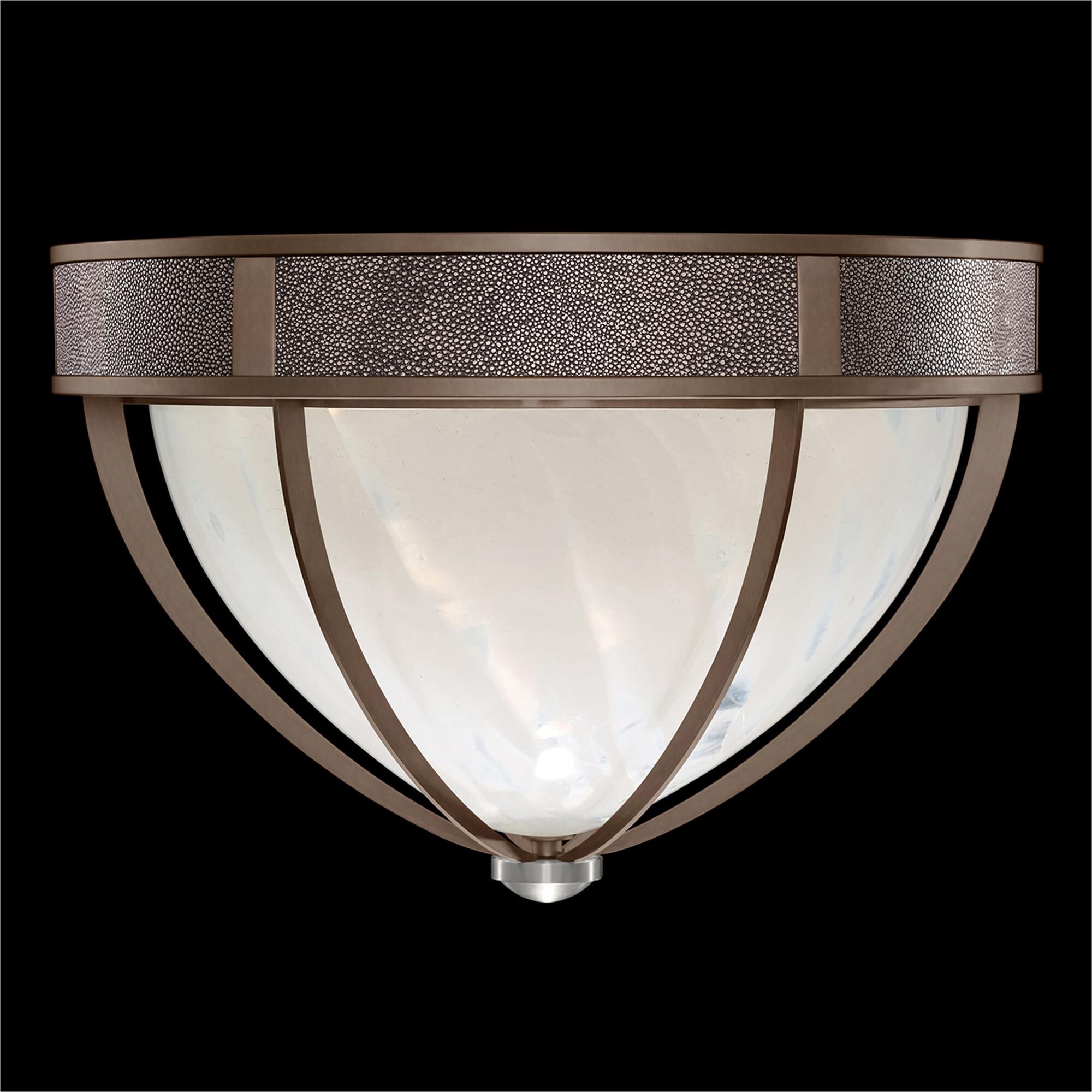Shown in Bronze and Nickel  finish and Pebble accent