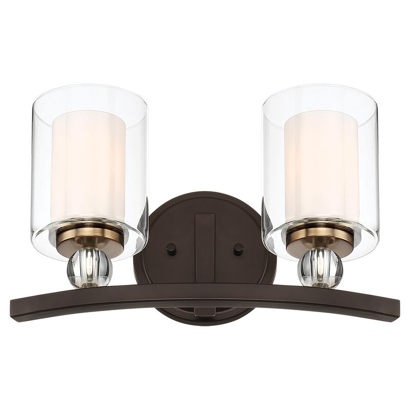 Studio 5 15 Inch 2 Light Bath Vanity Light by Minka Lavery