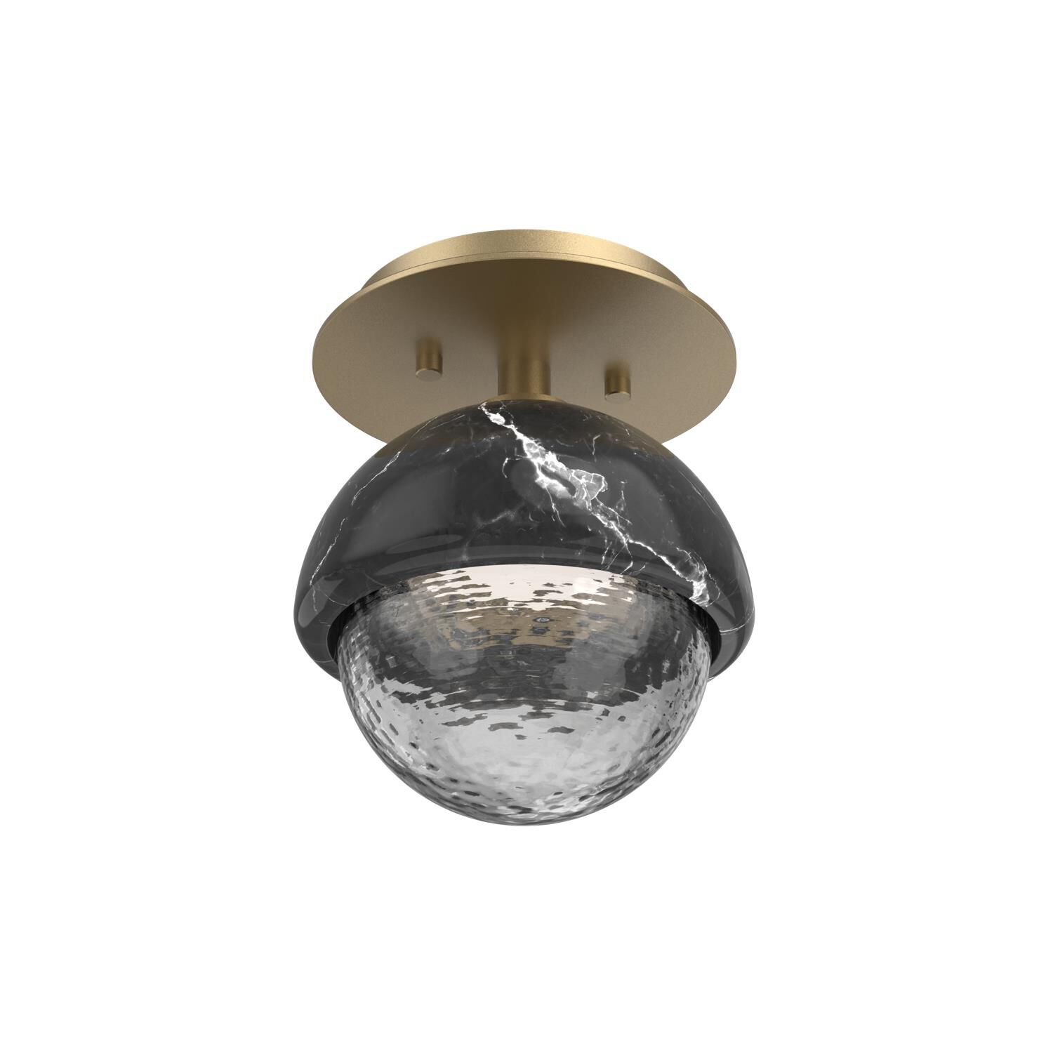 Levi Wilson Cabochon 6 Inch Flush Mount by Hammerton Studio