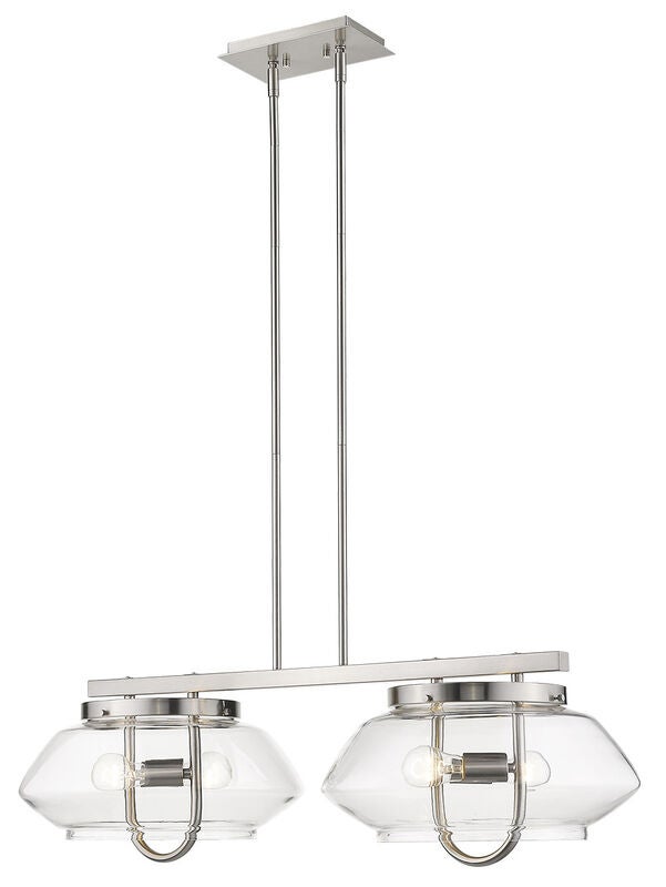 Garner 38 Inch 4 Light Linear Suspension Light by Trend Lighting
