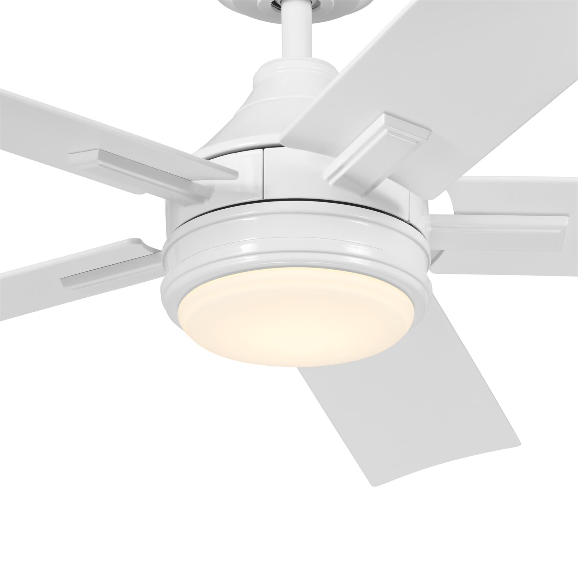 Shown in White finish and Frosted glass