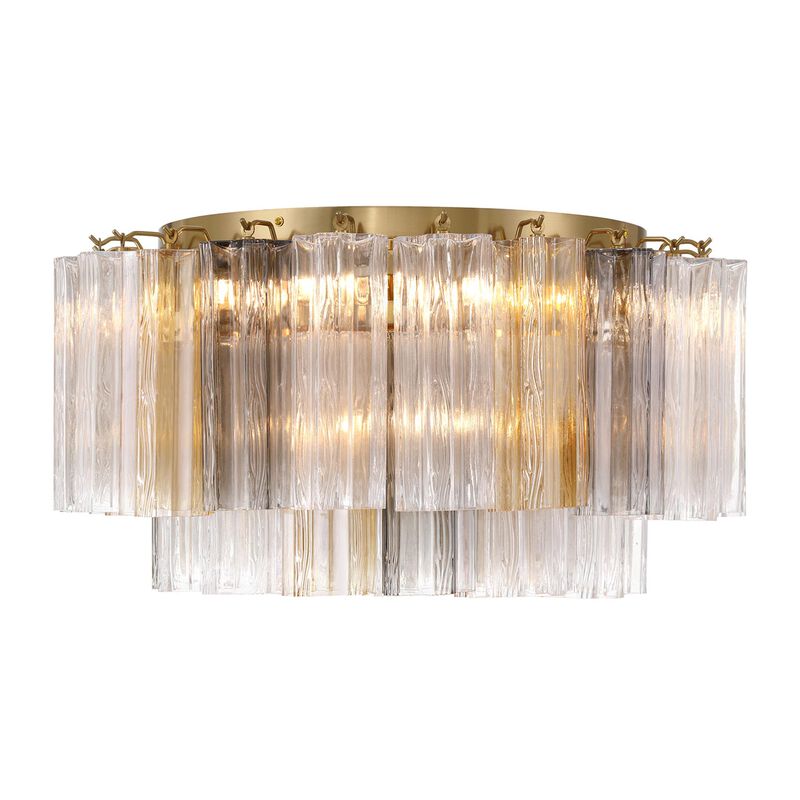 Addis 22 Inch 7 Light Semi Flush Mount by Crystorama