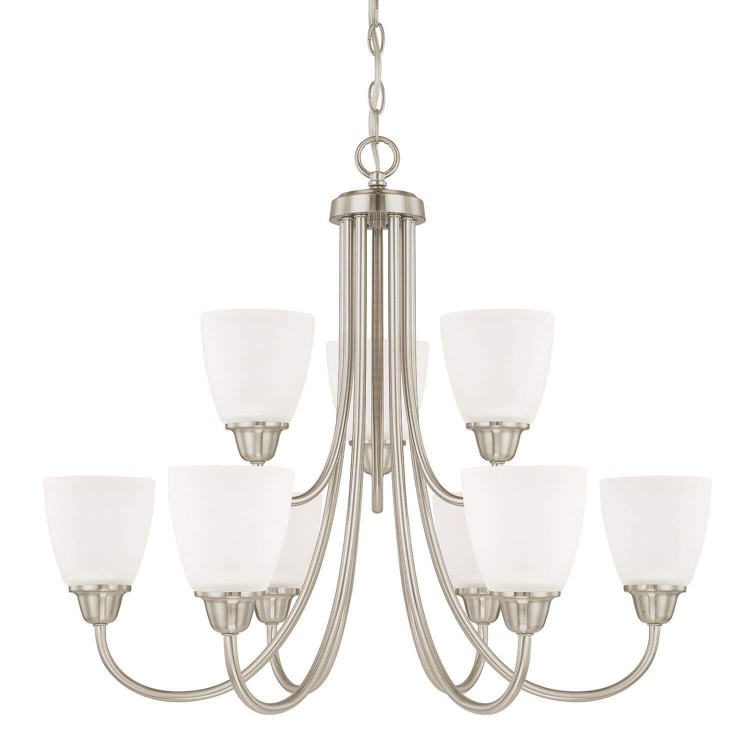 Trenton 27 Inch 9 Light Chandelier by Homeplace by Capital Lighting Fixture Company