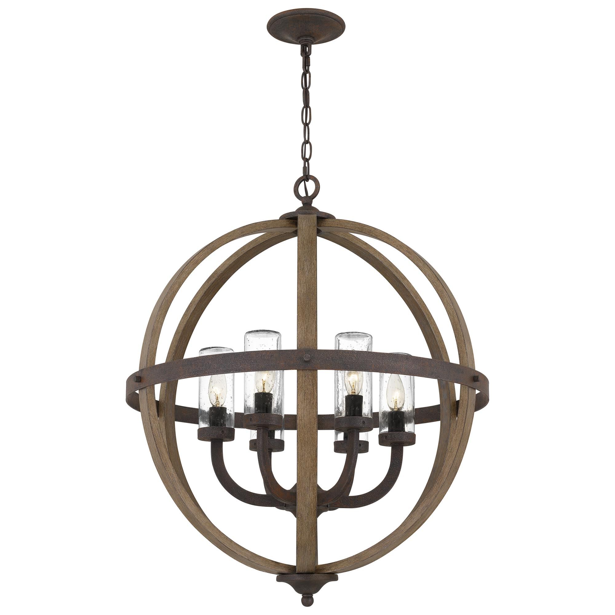 Fusion 24 Inch Large Pendant by Quoizel