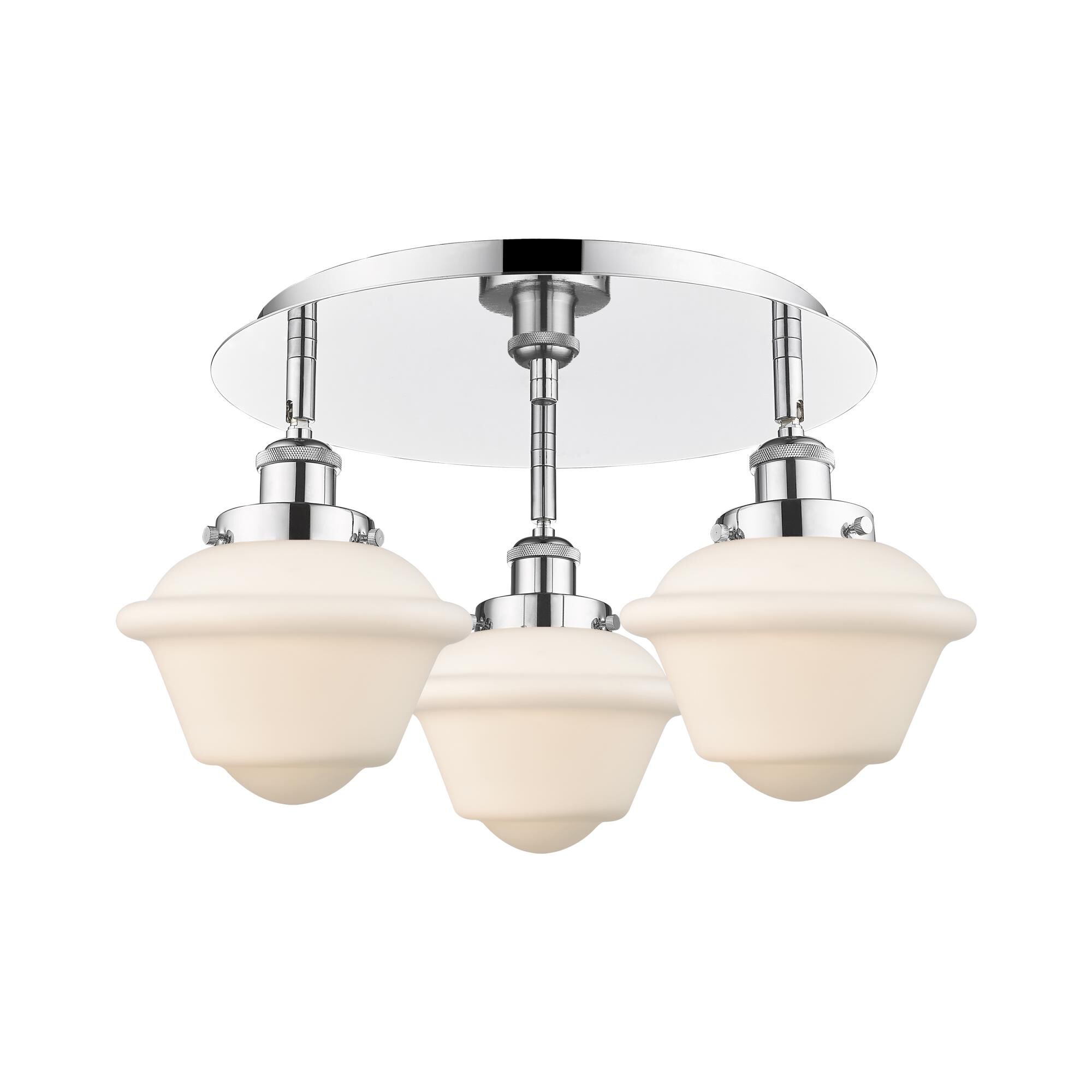 Bruno Marashlian Oxford 18 Inch 3 Light Flush Mount by Innovations Lighting