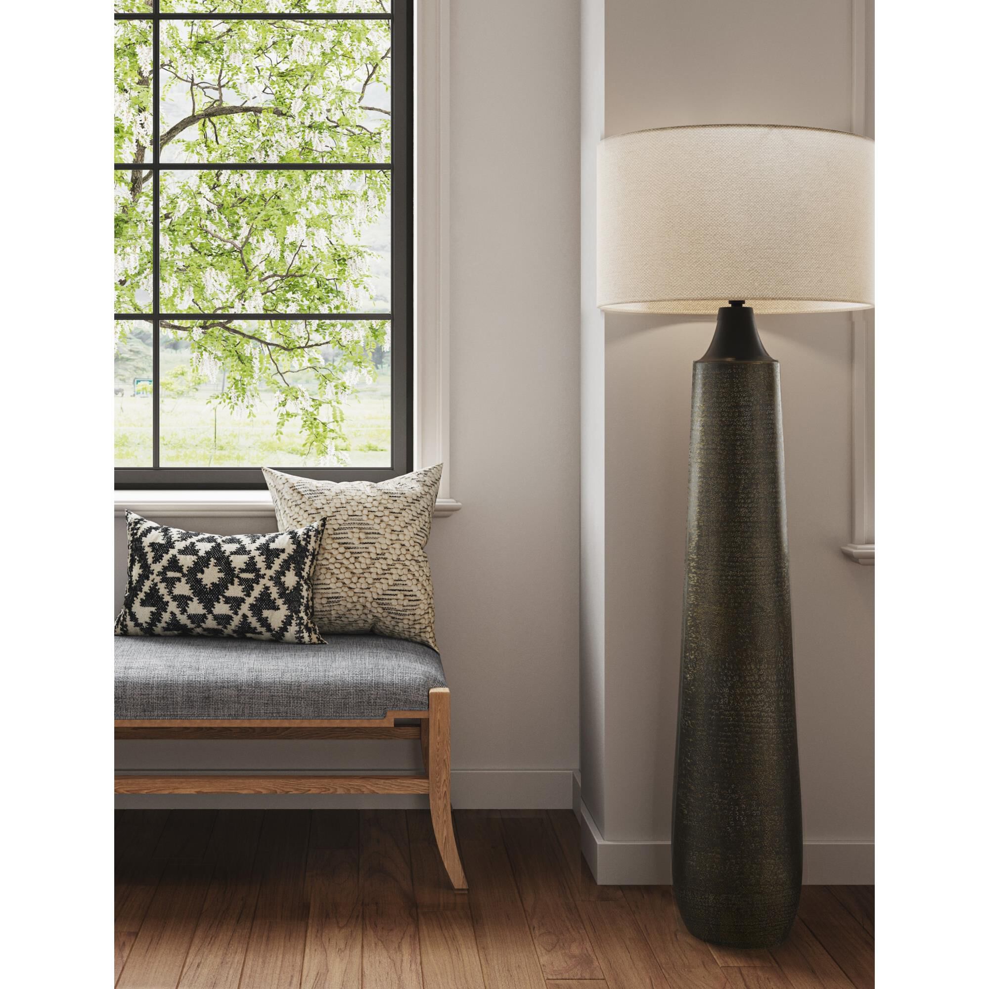 Brigadier 66 Inch Floor Lamp by Currey and Company