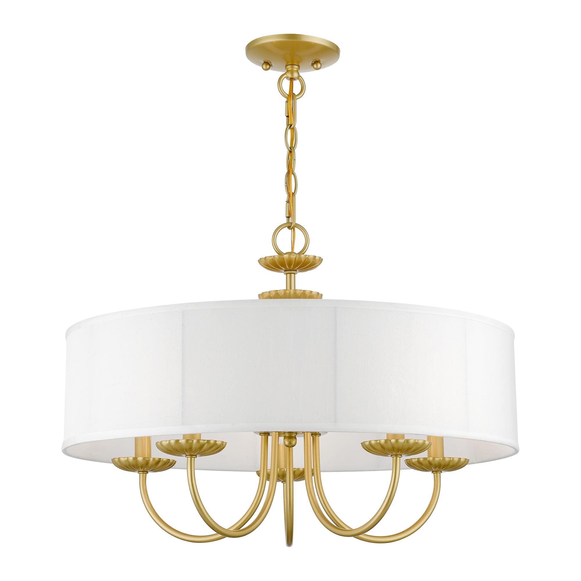 Brookdale 5 Light Chandelier by Livex Lighting