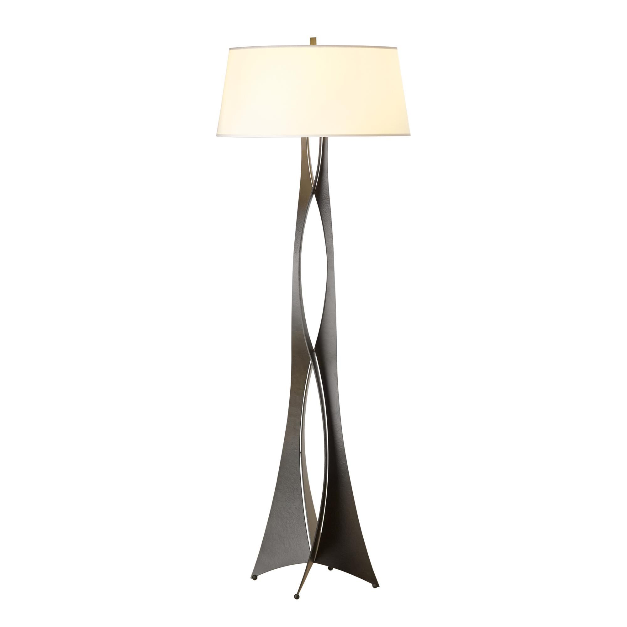Shown in Dark Smoke finish and Natural Anna shade