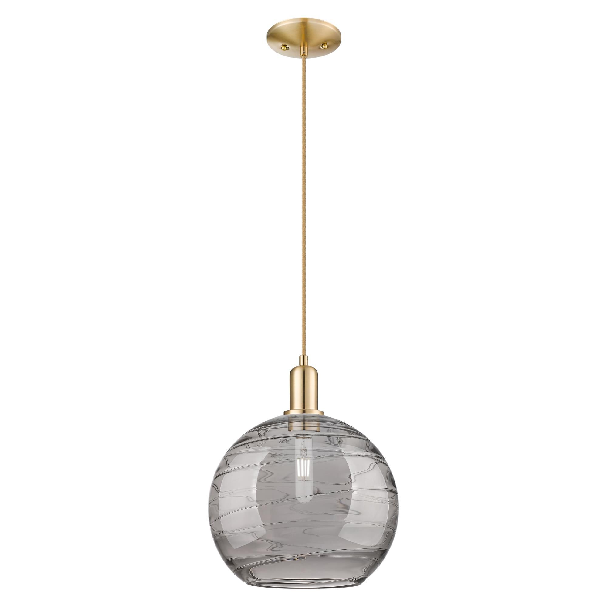 Bruno Marashlian Athens Deco Swirl 12 Inch Mini Pendant by Innovations Lighting