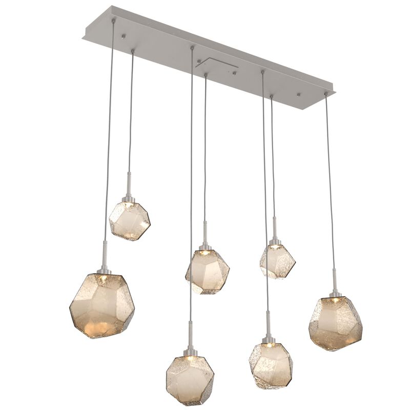 Gem 46 Inch 7 Light LED Linear Suspension Light by Hammerton Studio