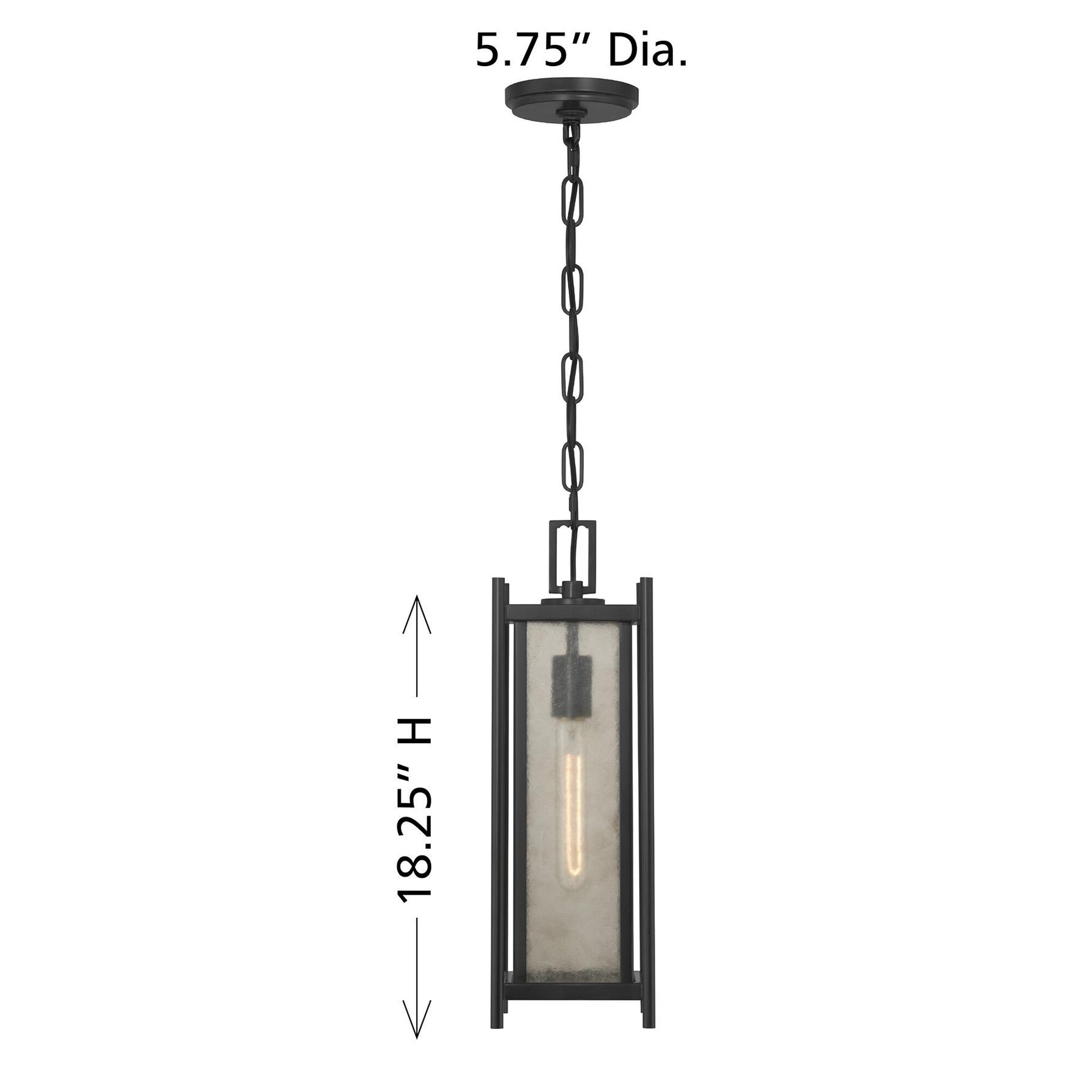 Jacobs Medium Outdoor Hanging Lantern,