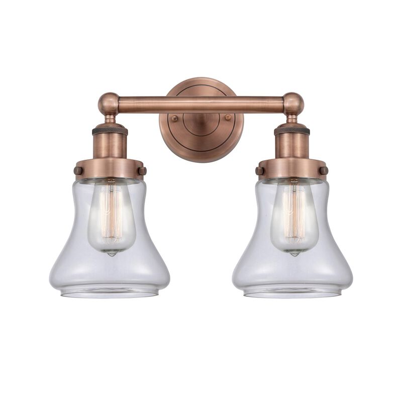 Bruno Marashlian Bellmont 15 Inch 2 Light Bath Vanity Light by Innovations Lighting