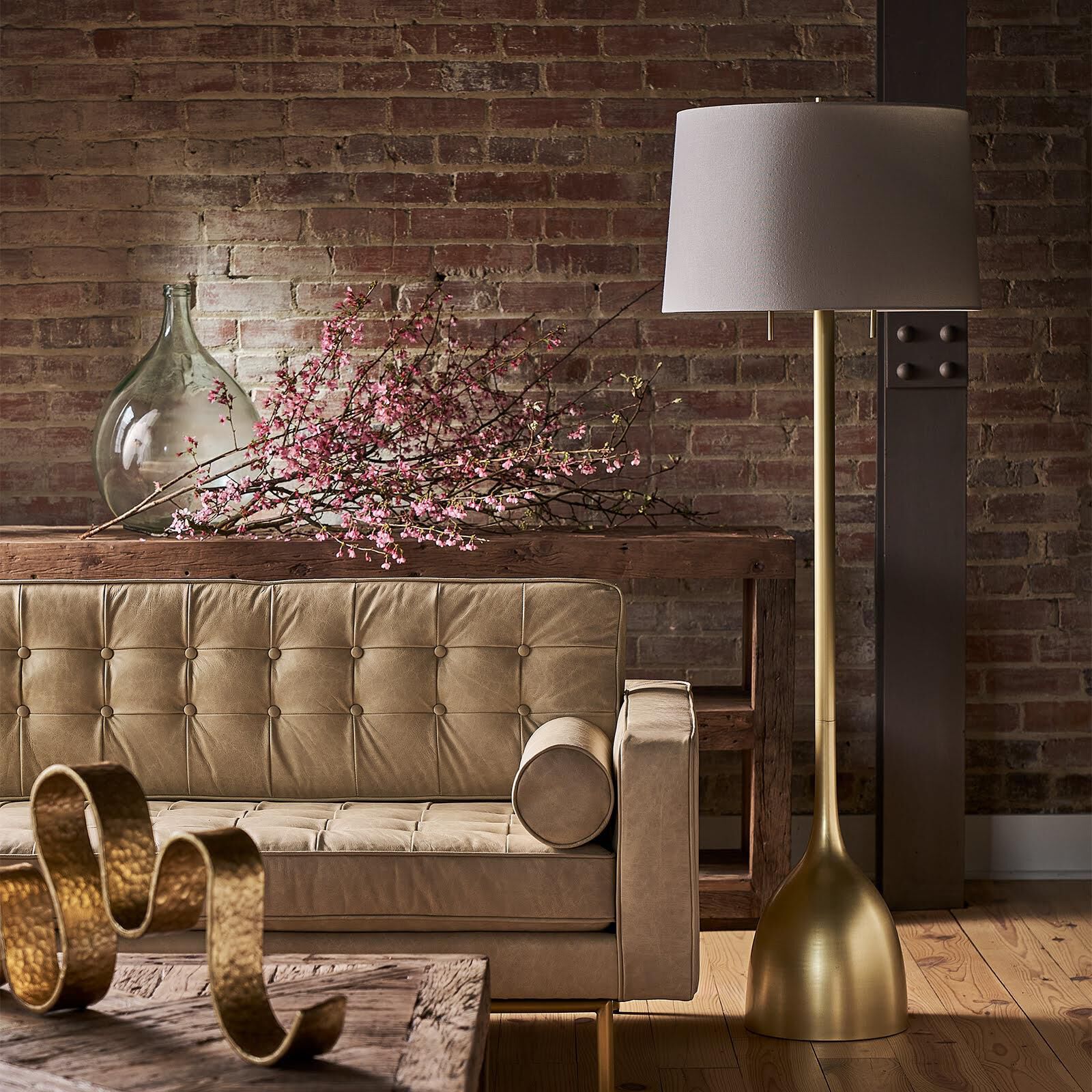 Shown in Gold Leaf finish