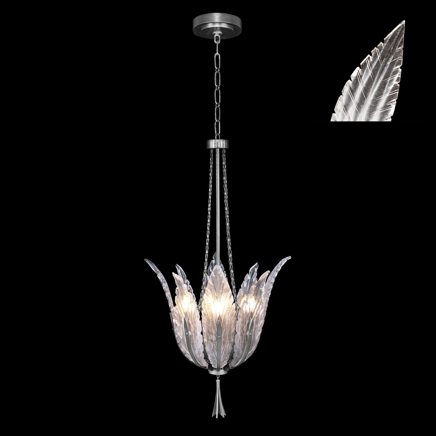 Plume Large Pendant by Fine Art Handcrafted Lighting