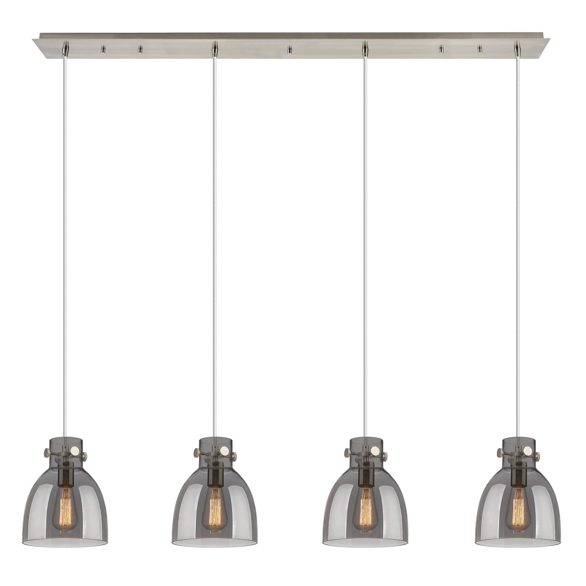 Bruno Marashlian Newton Bell 51 Inch 4 Light Linear Suspension Light by Innovations Lighting