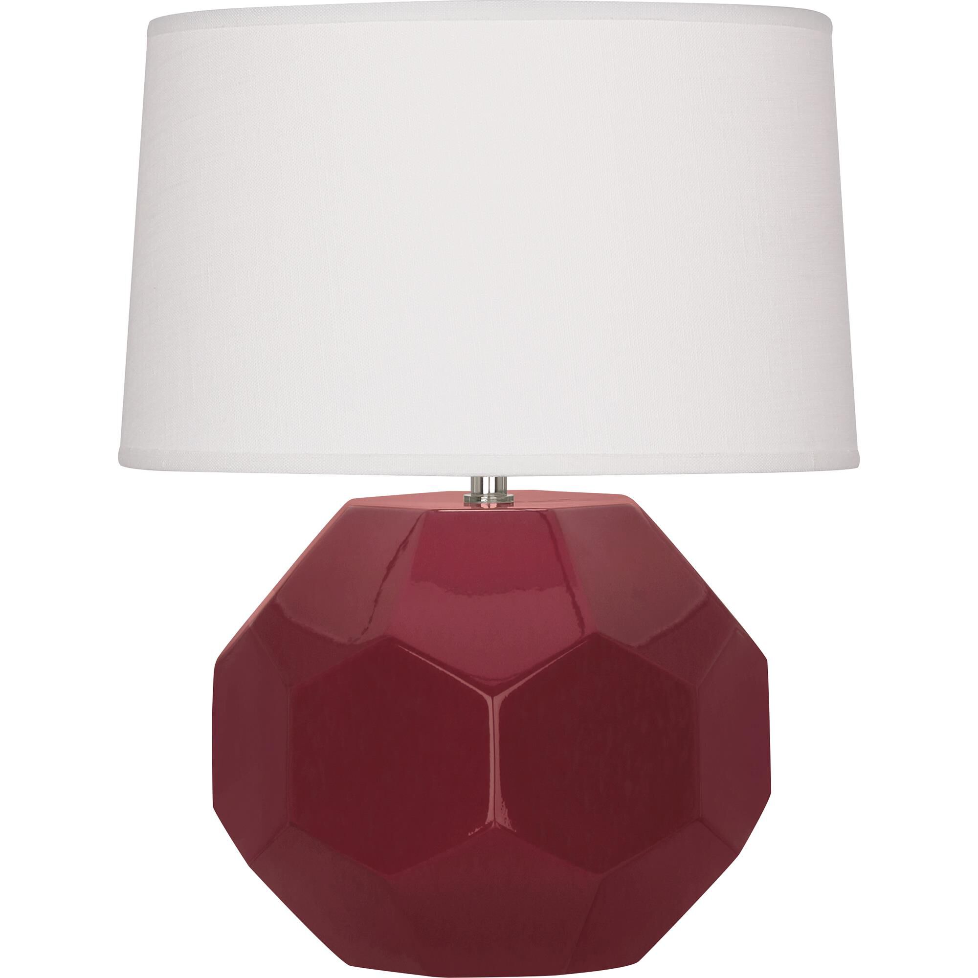 Shown in Sugar Plum Glazed finish and Off White shade