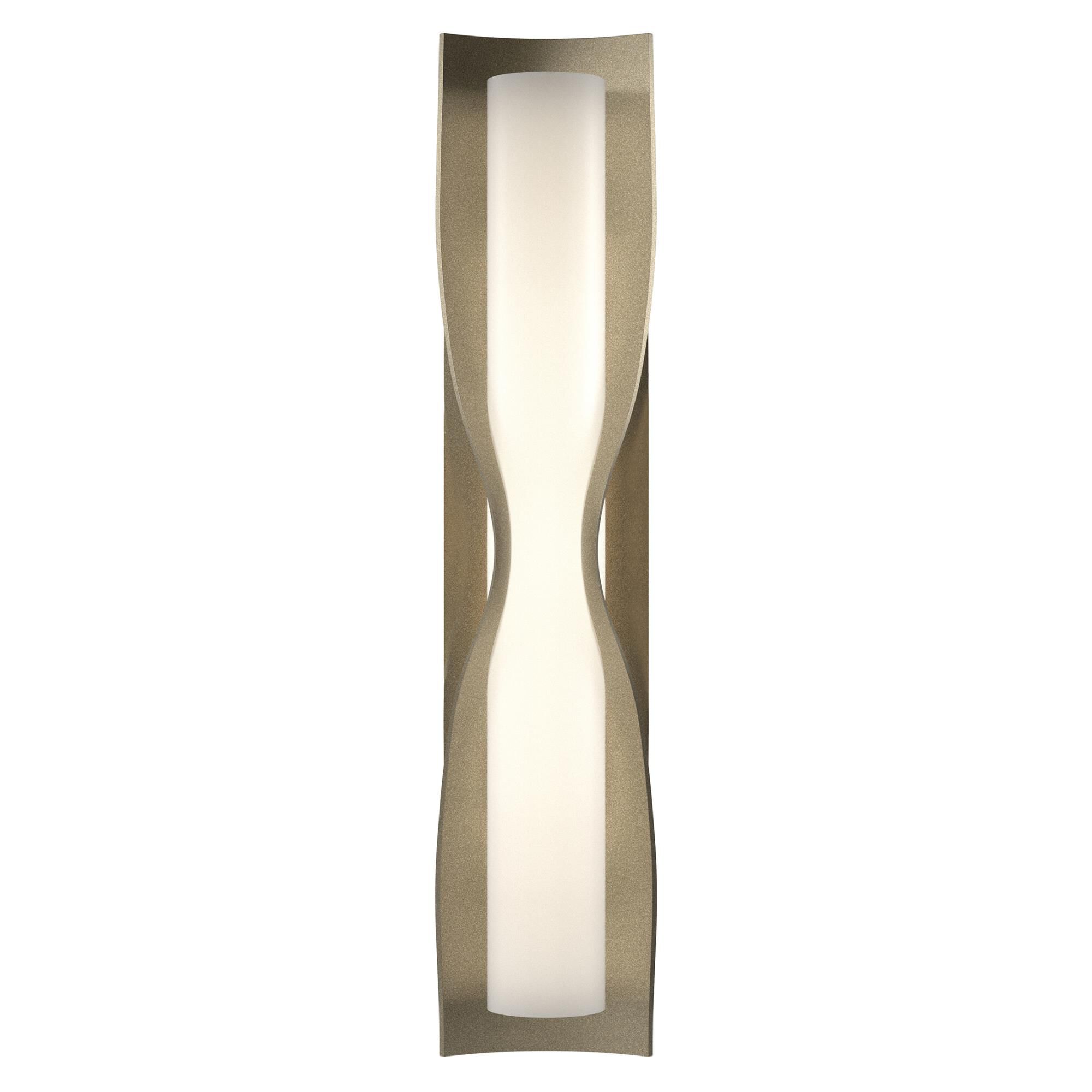 Shown in Soft Gold finish and Opal  glass
