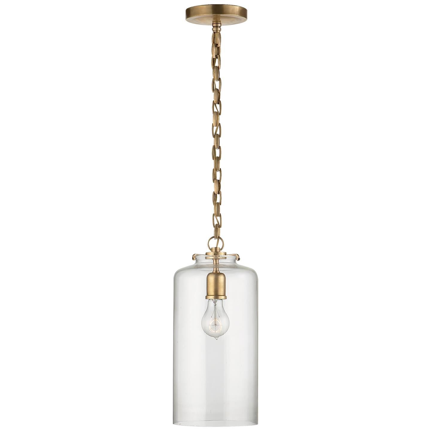 Visual Comfort Signature Collection Thomas O'Brien Katie 7 Inch Mini Pendant