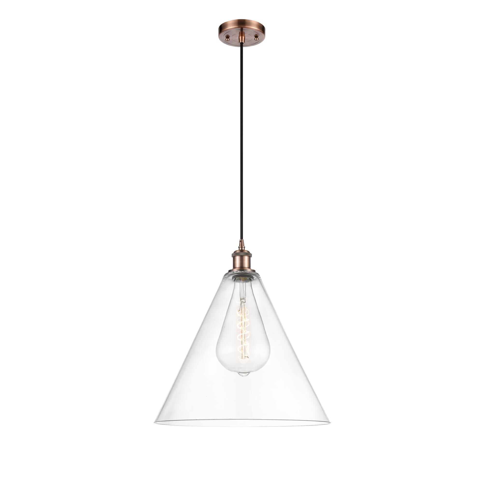 Innovations Lighting Bruno Marashlian Ballston Cone 16 Inch Large Pendant